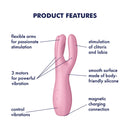 Satisfyer(德國) Threesome 3 陰蒂刺激震動器