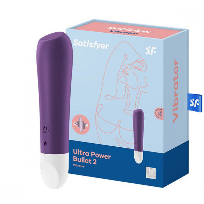 Satisfyer(德國) Ultra Power Bullet 1 超強力震動器 紅色/紫色