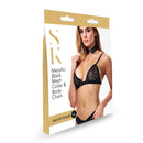 Secret Kisses(英國) Metallic Black Mesh Collar & Body Chain黑色鐵網頸圈金鏈套裝