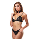 Secret Kisses(英國) Metallic Black Mesh Collar & Body Chain黑色鐵網頸圈金鏈套裝