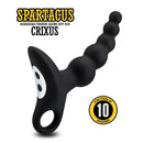 Erokay - Spartacus CRIXUS 充電式矽膠後庭拉珠震動器