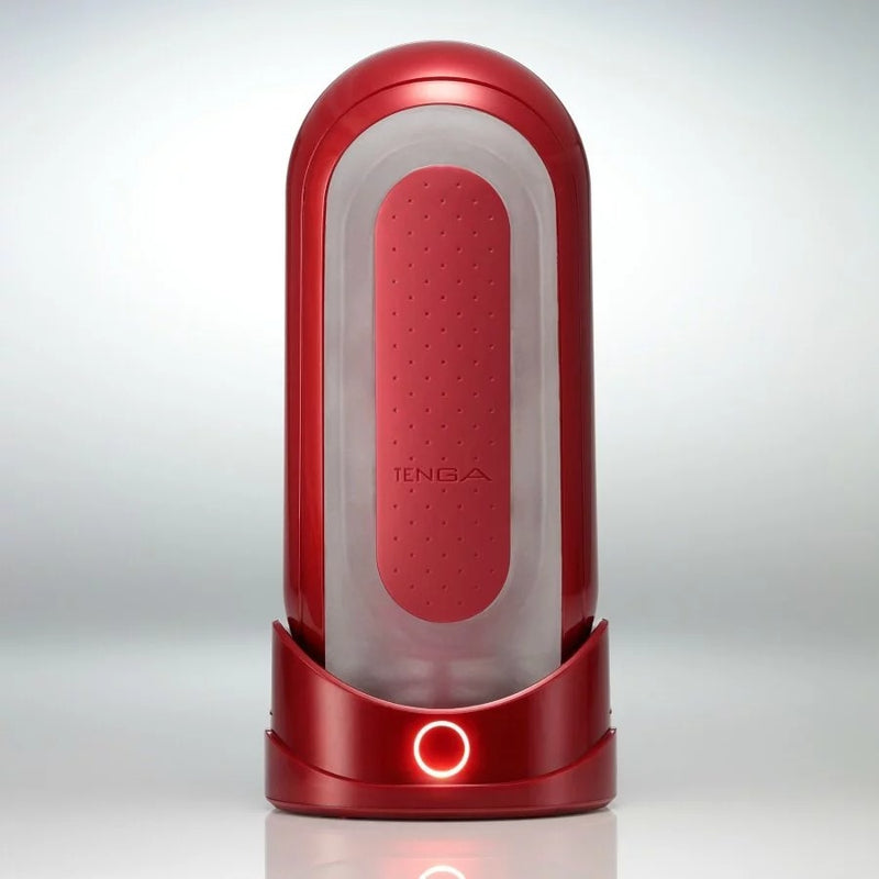 TENGA(日本) FLIP 0 (ZERO) 紅色 自慰杯+加熱器套裝
