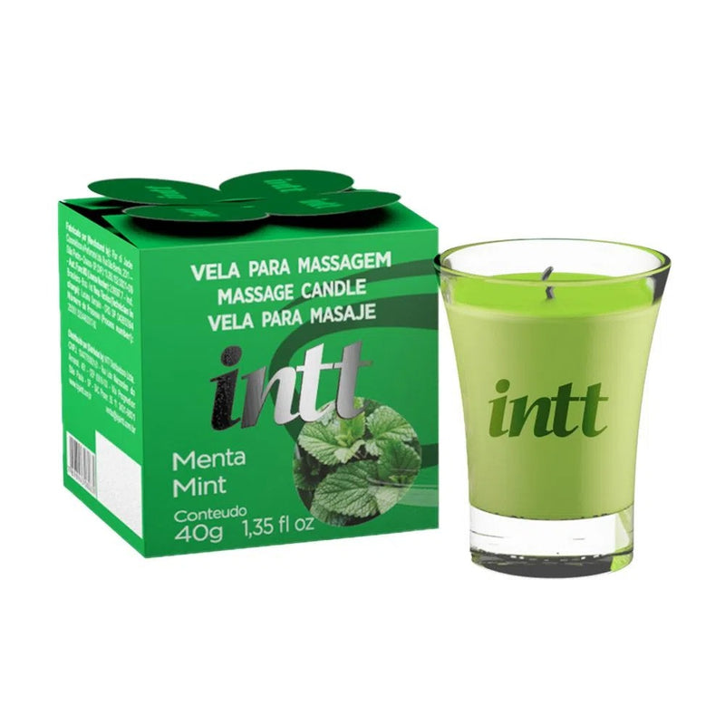 Intt(巴西) Vela Beijável Menta 可食用費洛蒙按摩蠟燭 (薄荷味) 40g