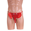 STARFIRE(日本) 男士大象圖案丁字褲 黑色/紅色/豹紋