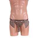 STARFIRE(日本) 男士大象圖案丁字褲 黑色/紅色/豹紋