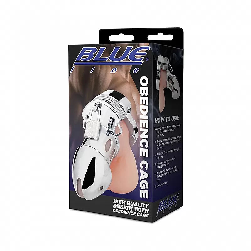 BLUE line(美國) 男用鋁合金貞操鎖 麥格農