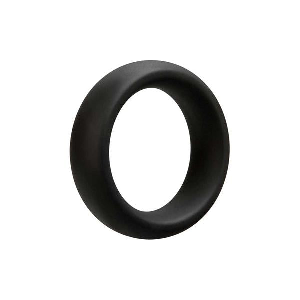Doc Johnson(美國) C-Ring 矽膠延時環 45mm 黑色/灰色