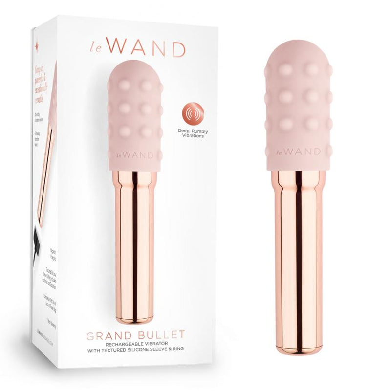 Le WAND(美國) GRAND BULLET充電式強力震動器 黑色/粉色/紫色