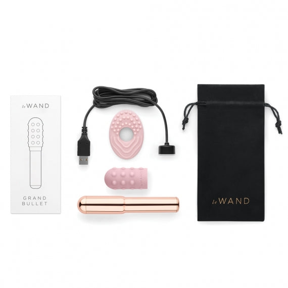 Le WAND(美國) GRAND BULLET充電式強力震動器 黑色/粉色/紫色