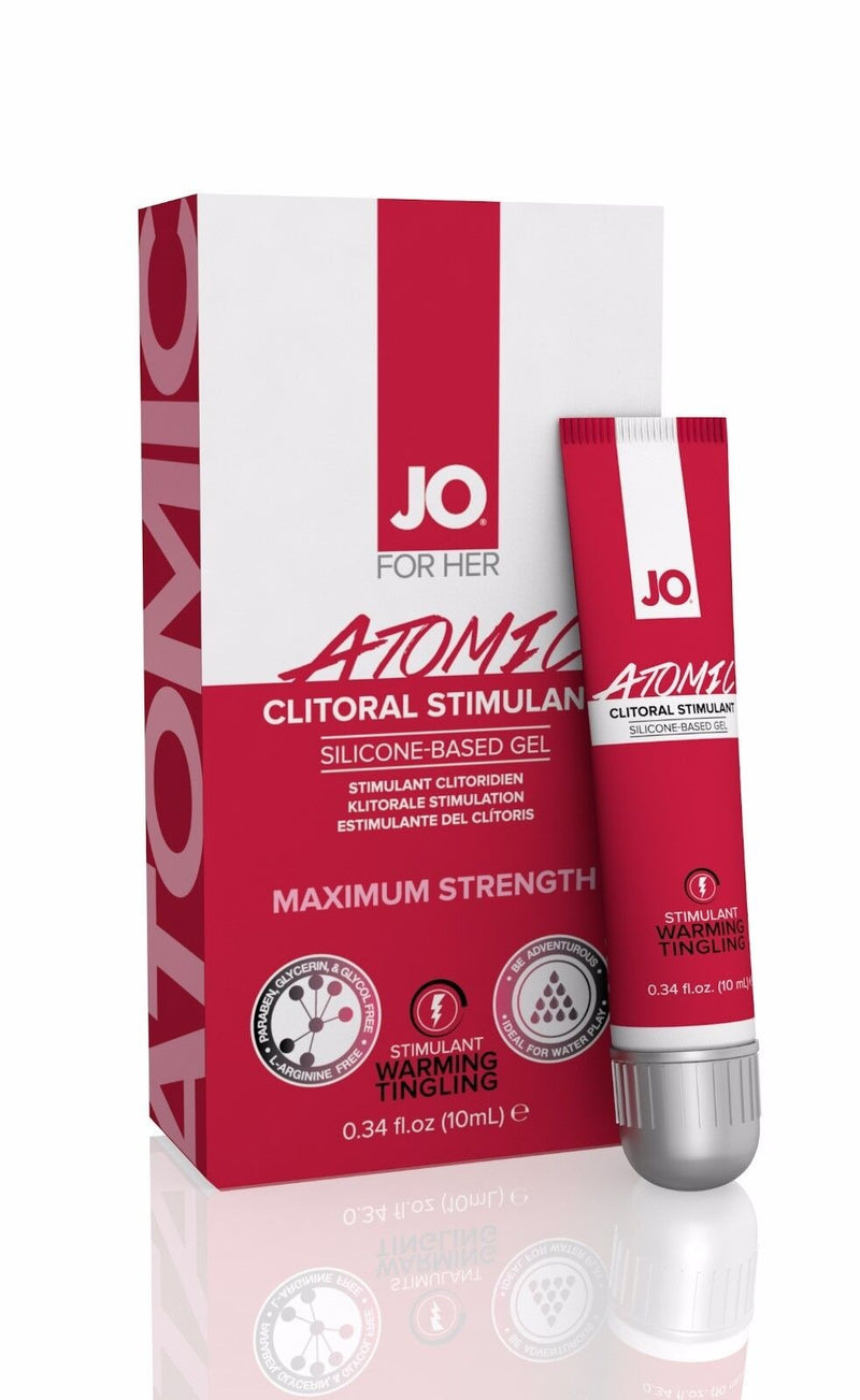 System Jo(美國) Atomic Clitoral Gel Warming 有機矽 溫感震動陰蒂高潮凝露 10ml