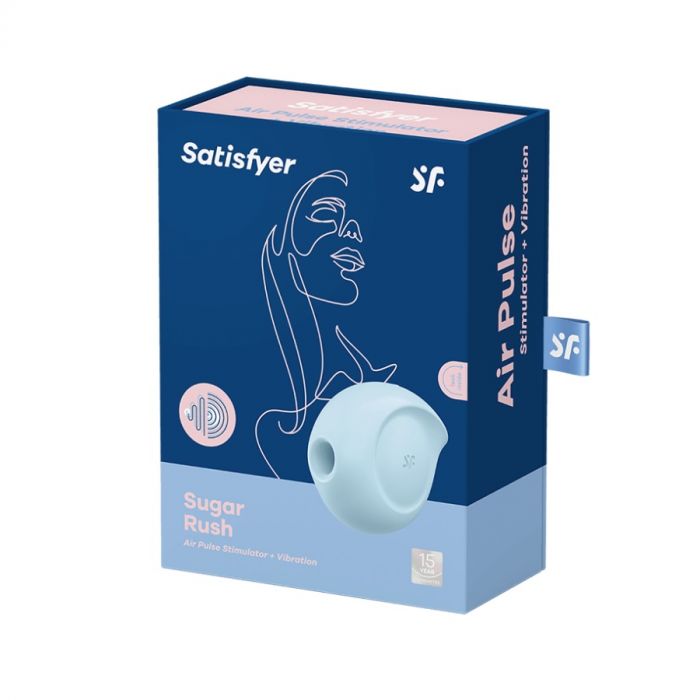 Satisfyer(德國) Sugar Rush 陰蒂吸啜器 粉色/ 藍色
