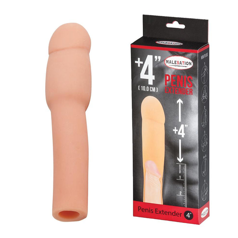 Malesation(美國) Penis Extender 4" 陰莖延長延時套