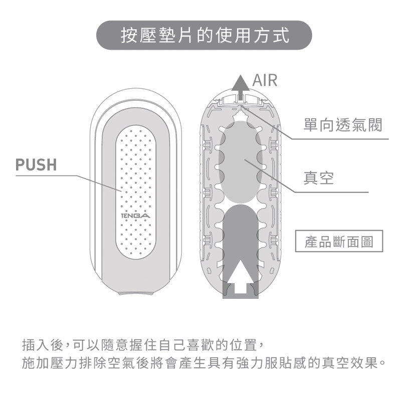 TENGA(日本) FLIP (0) ZERO 自慰杯 白色